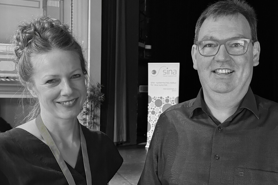 Susan Krausse und Jörg Kalt von SINA Susan Krausse und Jörg Kalt SINA